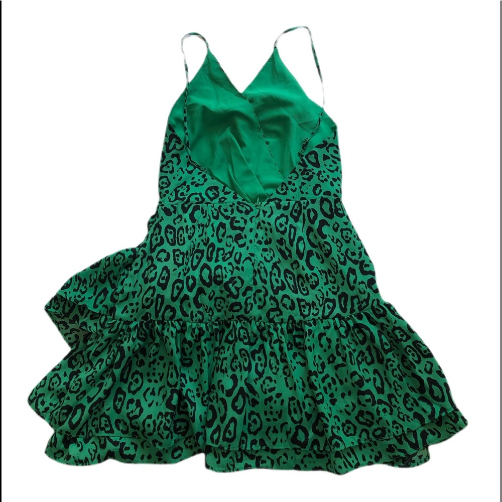 WAYF
Tombly Ruffled Leopard Print Mini Dress S - Picture 8 of 13